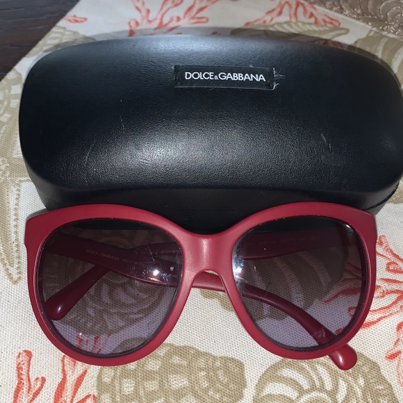 Dolce and Gabbana (Burgundy color) Sunglasses style # DG4149 - Picture 3 of 10